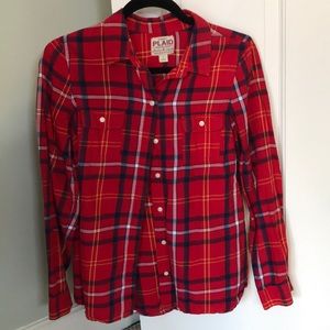 Old navy plaid shirt